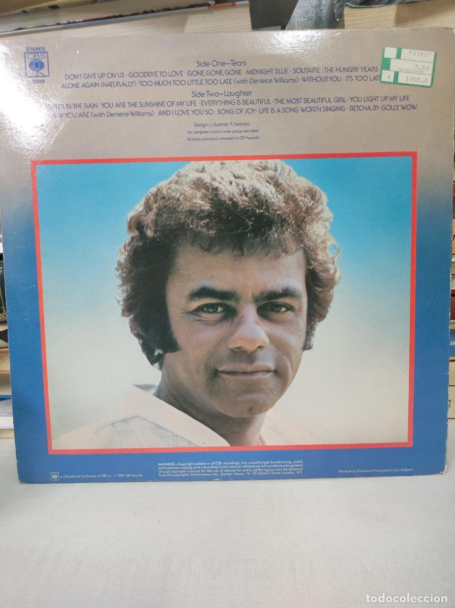 Discos de vinilo: Johnny Mathis &ndash; Tears And Laughter - Foto 2