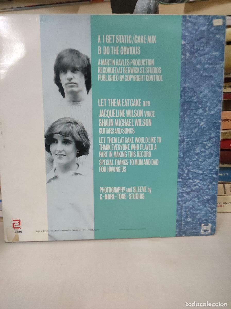 Discos de vinilo: Let Them Eat Cake &ndash; I Get Static - Foto 2