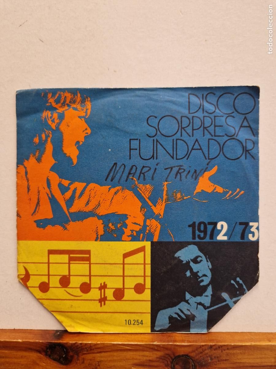 Discos de vinilo: SINGLE. DISCO SORPRESA FUNDADOR. 1972/73 - Foto 1