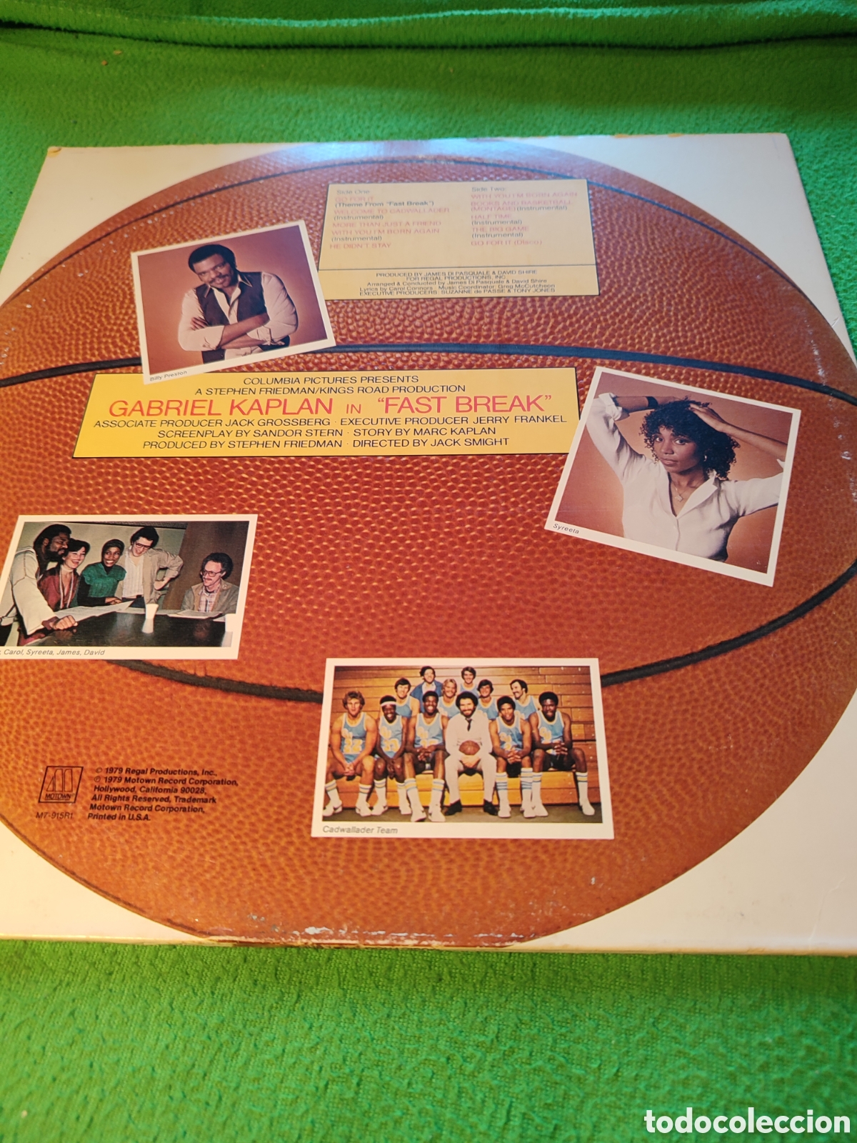 Discos de vinilo: Billy Preston & Syreeta - BSO Fastbreak - Foto 2