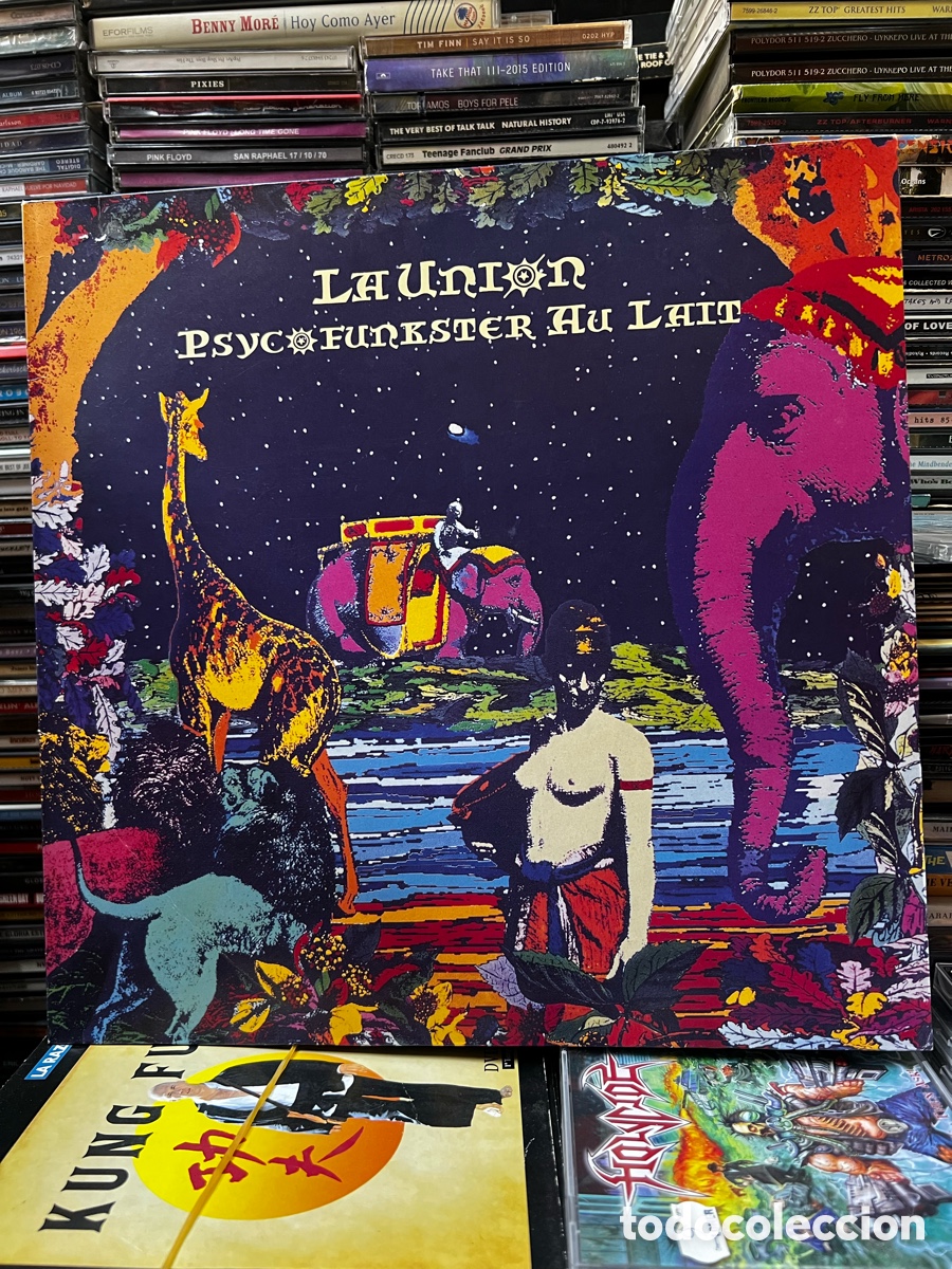 Discos de vinilo: La uni&oacute;n Psycofunkster Au lait - Foto 1