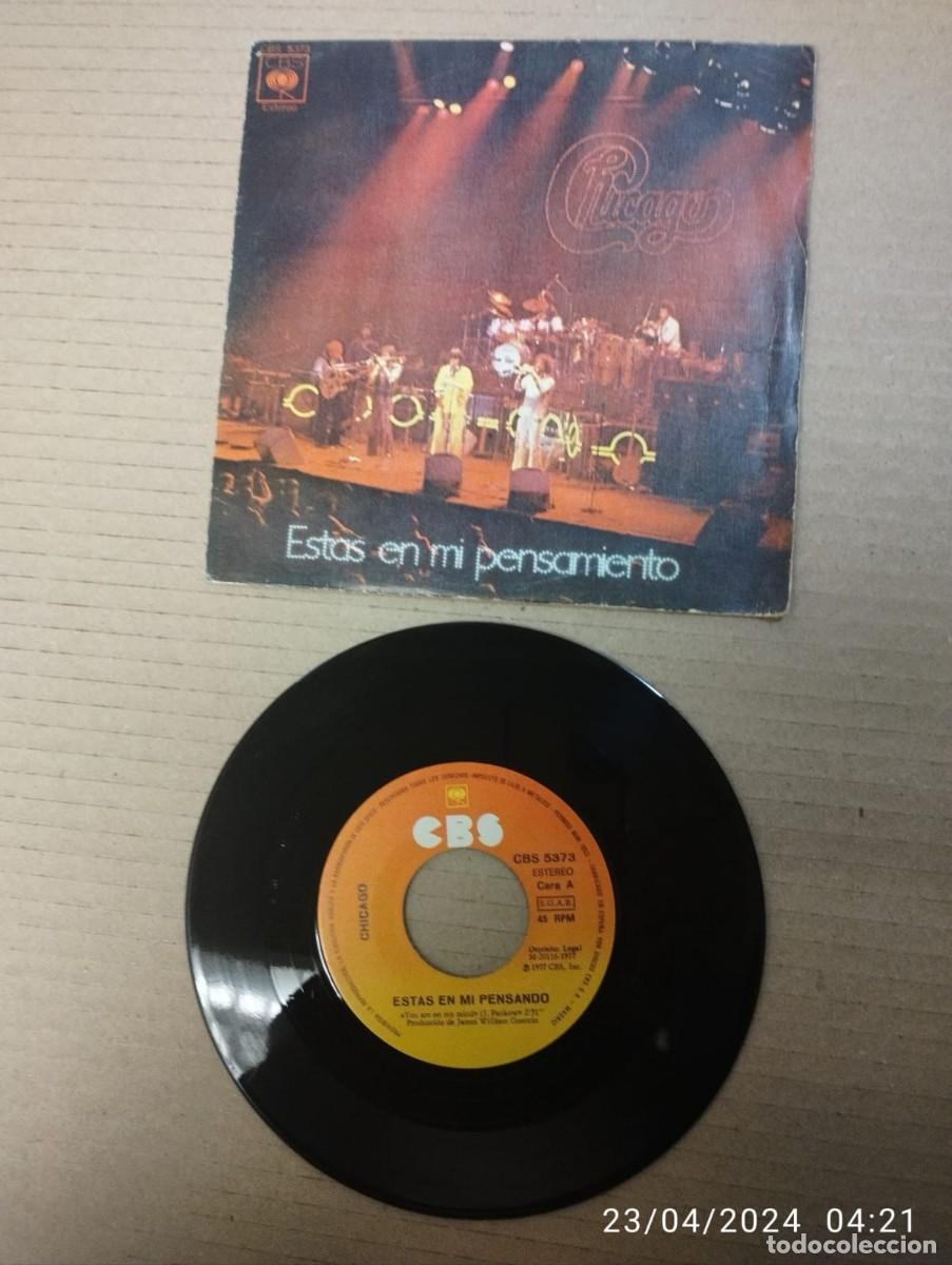 Discos de vinilo: CHICAGO - ESTAS EN MI PENSAMIENTO - 1977 - Foto 1