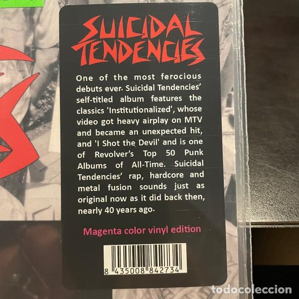Discos de vinilo: Suicidal Tendencies &rdquo;Suicidal Tendencies&rdquo; LP. - Foto 3
