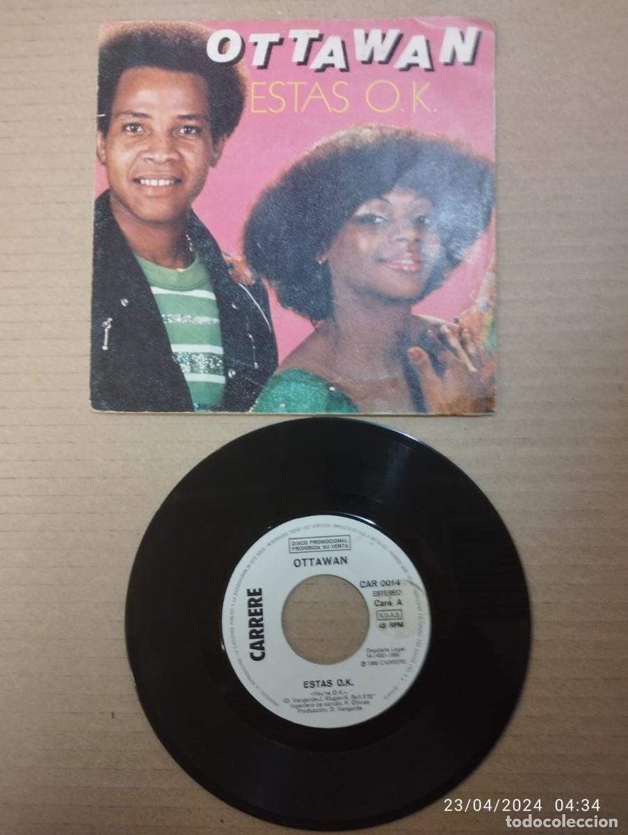 Discos de vinilo: OTTAWAN - ESTAS O. K. - SINGLE 1980 - Foto 1
