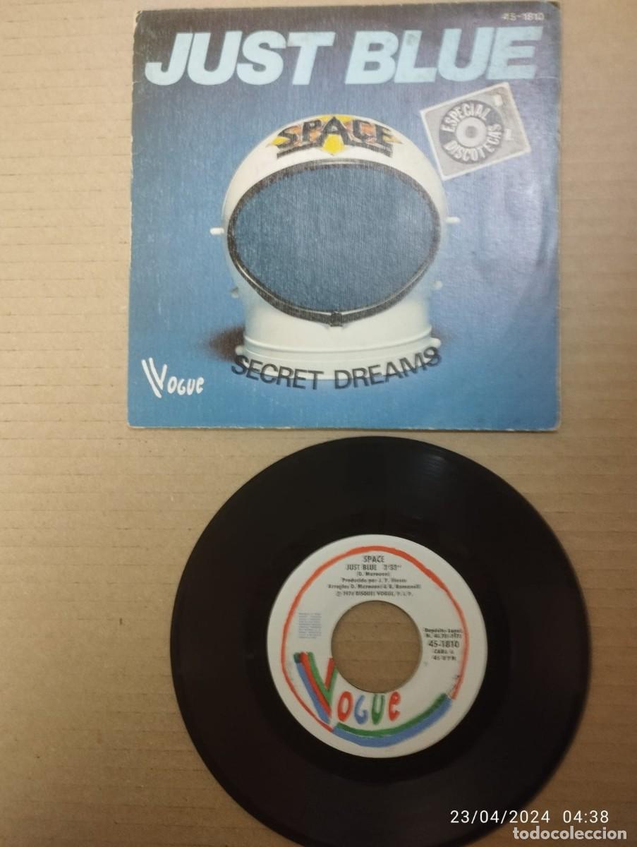 Discos de vinilo: SPACE - JUST BLUE - SINGLE 1978 - Foto 1