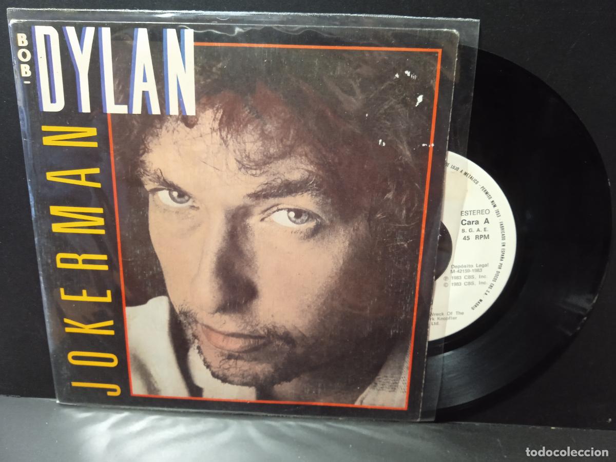 Discos de vinilo: BOB DYLAN JOKERMAN SINGLE SPAIN 1983 PEPETO TOP - Foto 1