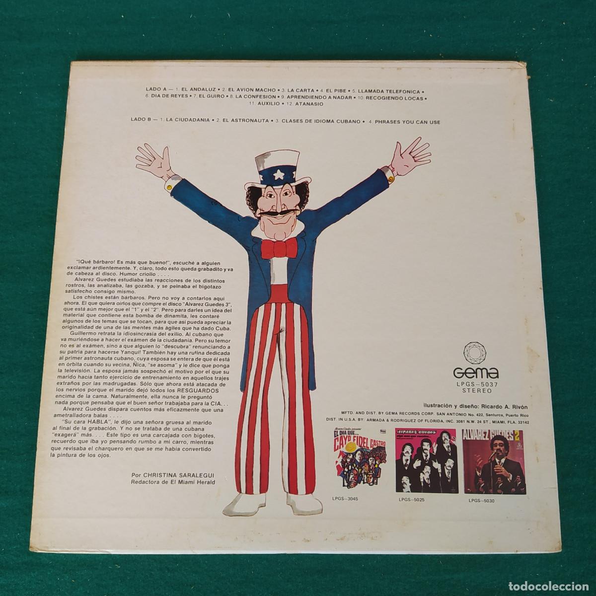 Discos de vinilo: Alvarez Guedes &ndash; Alvarez Guedes 3 - Foto 2
