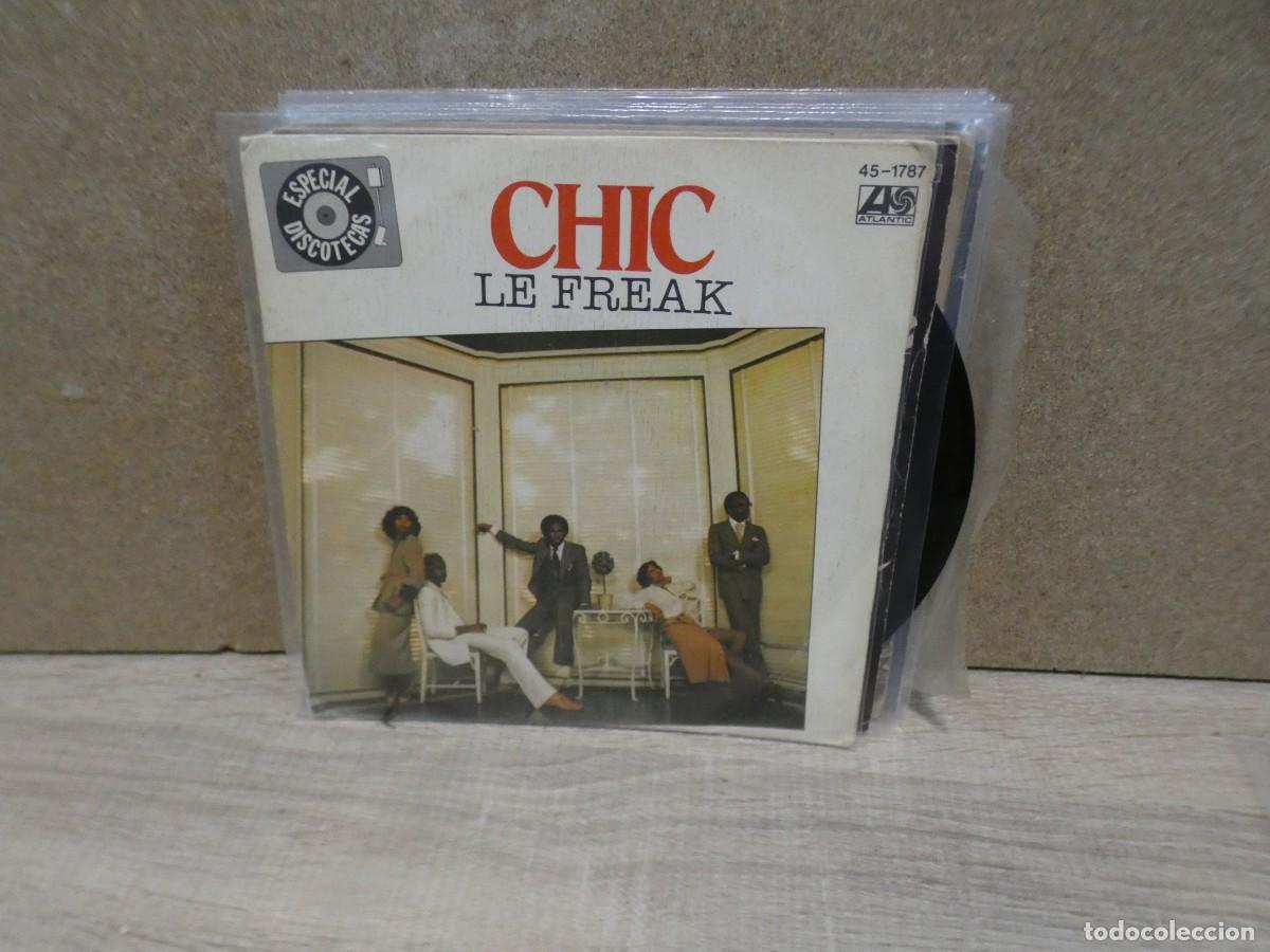 Vinyl-Schallplatten: ARKANSAS1980 7 PULGADAS ESTADO OK CHIC LE FREAK