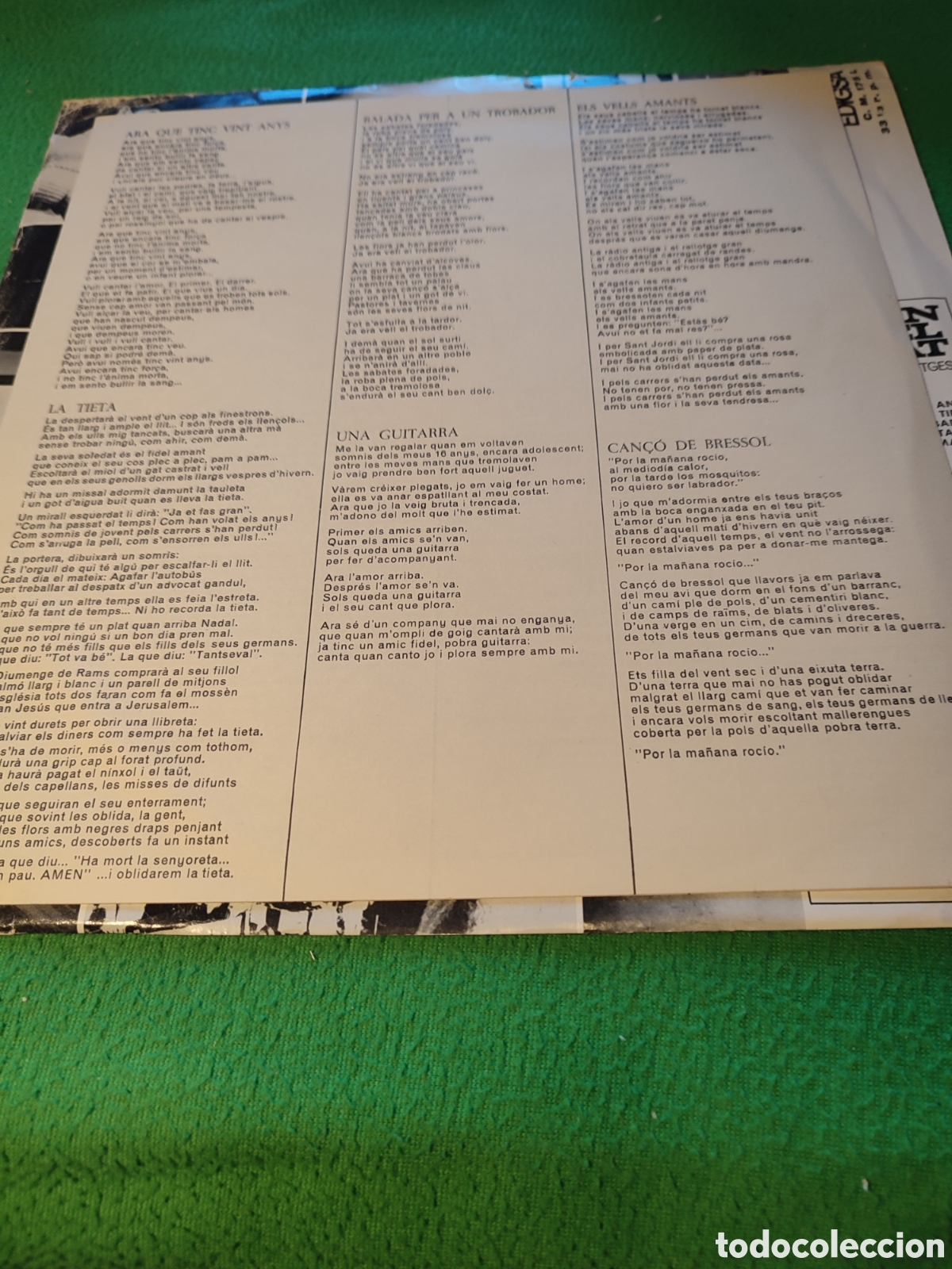 Discos de vinilo: Joan Manuel Serrat - Same - Foto 3