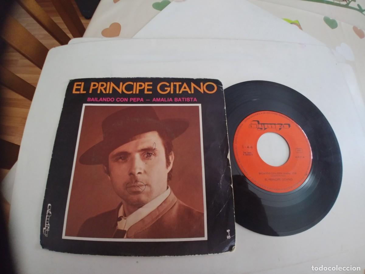 Discos de vinilo: EL PRINCIPE GITANO-SINGLE BAILANDO CON PEPA - Foto 1