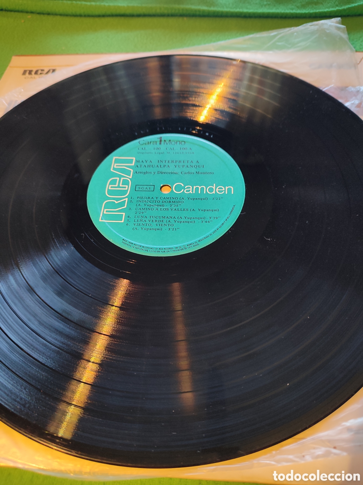 Discos de vinilo: Maya - Interpreta a Atahualpa Yupanqui - Foto 3