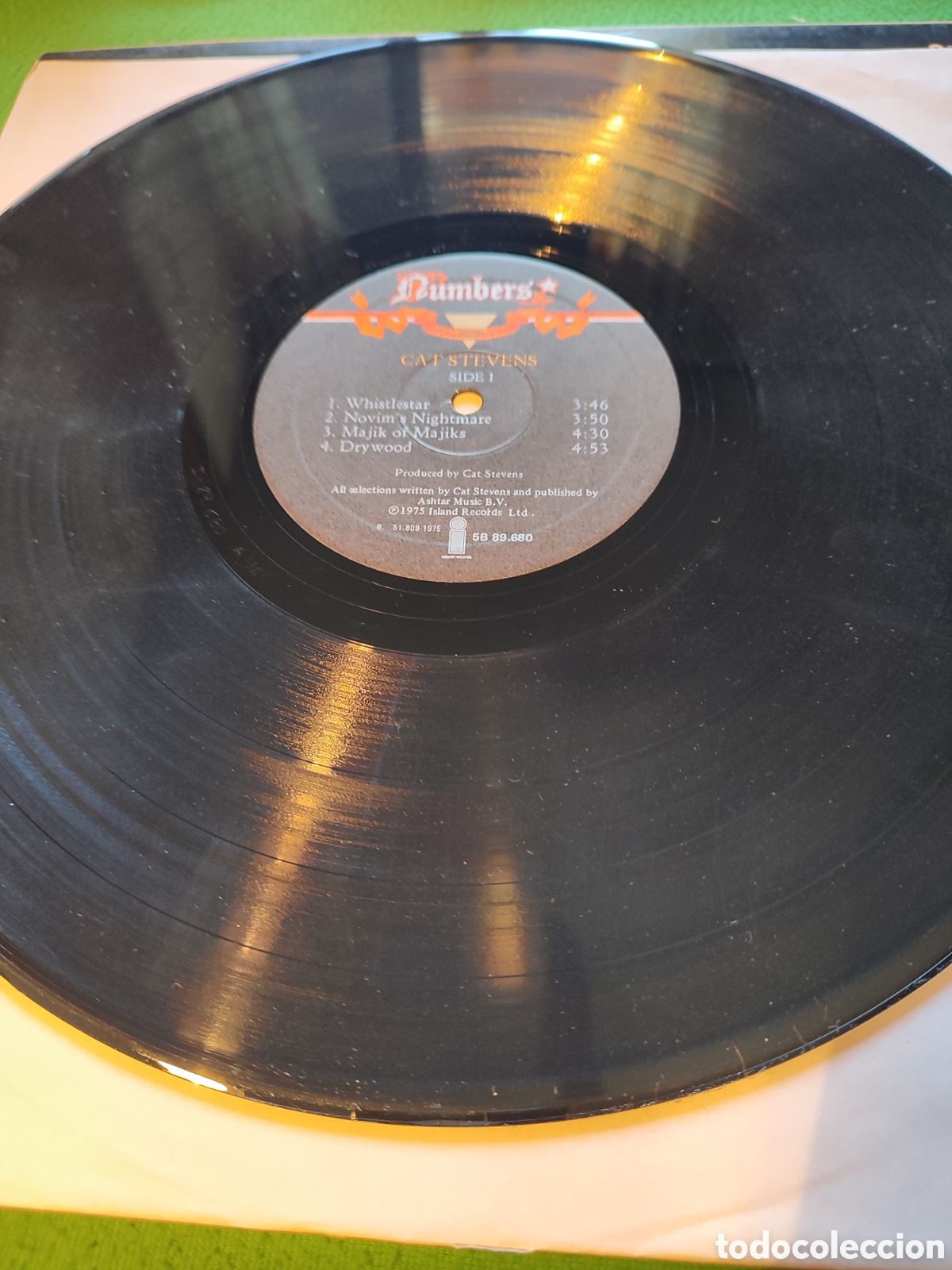 Discos de vinilo: Cat Stevens - Numbers - Foto 3