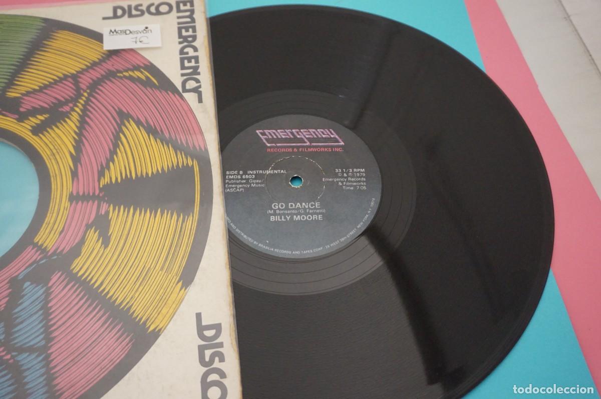 Discos de vinilo: Billy Moore - Go Dance (12&rdquo;) - VINILO EN BUEN ESTADO - Foto 2