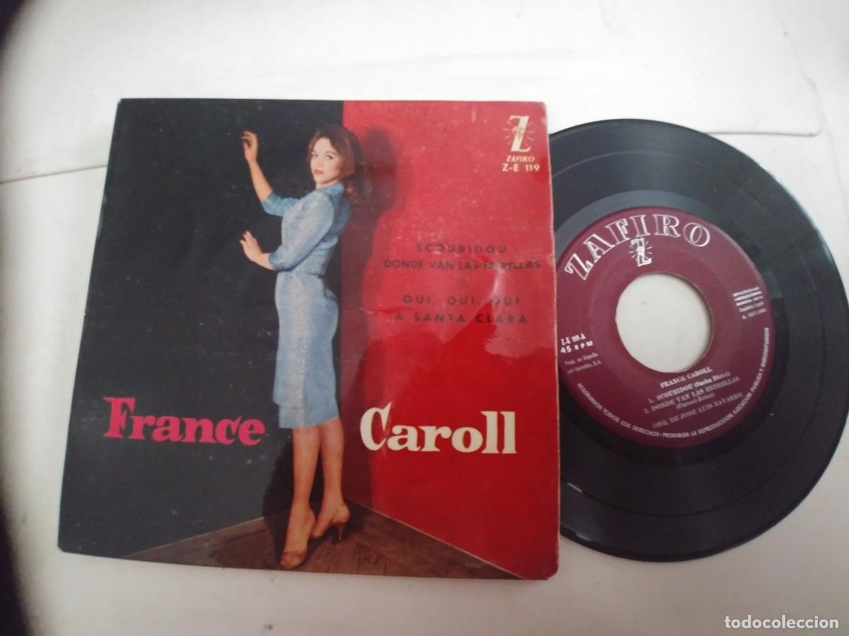 Discos de vinilo: FRANCE CAROLL-EP SCOUBIDOU +3 - Foto 1
