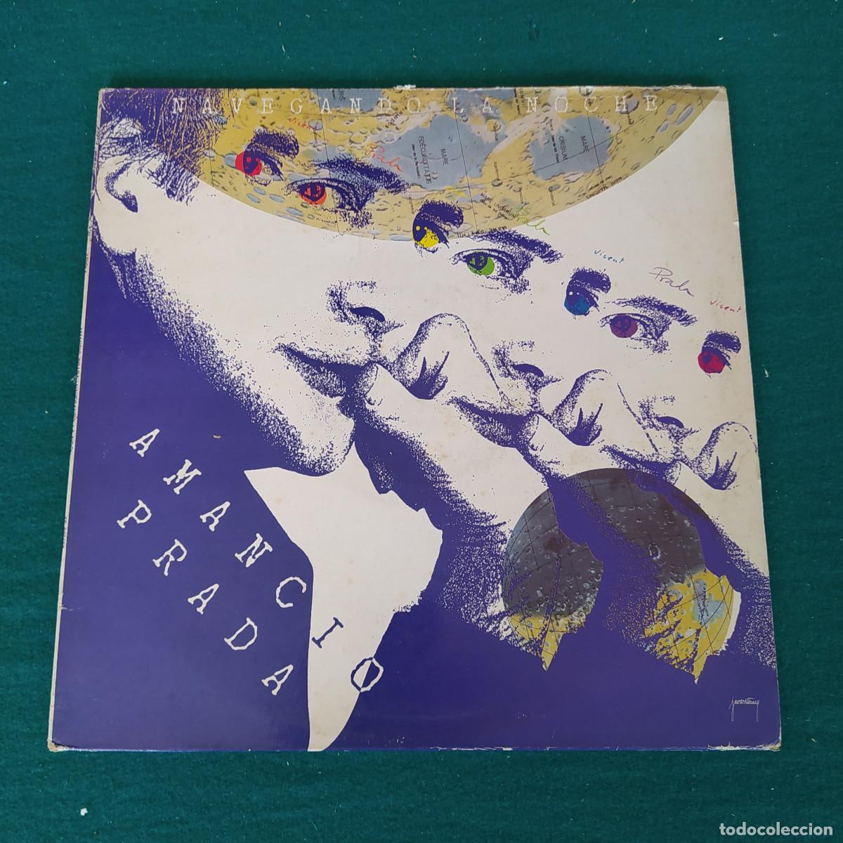Discos de vinilo: Amancio Prada &ndash; Navegando La Noche - Foto 1
