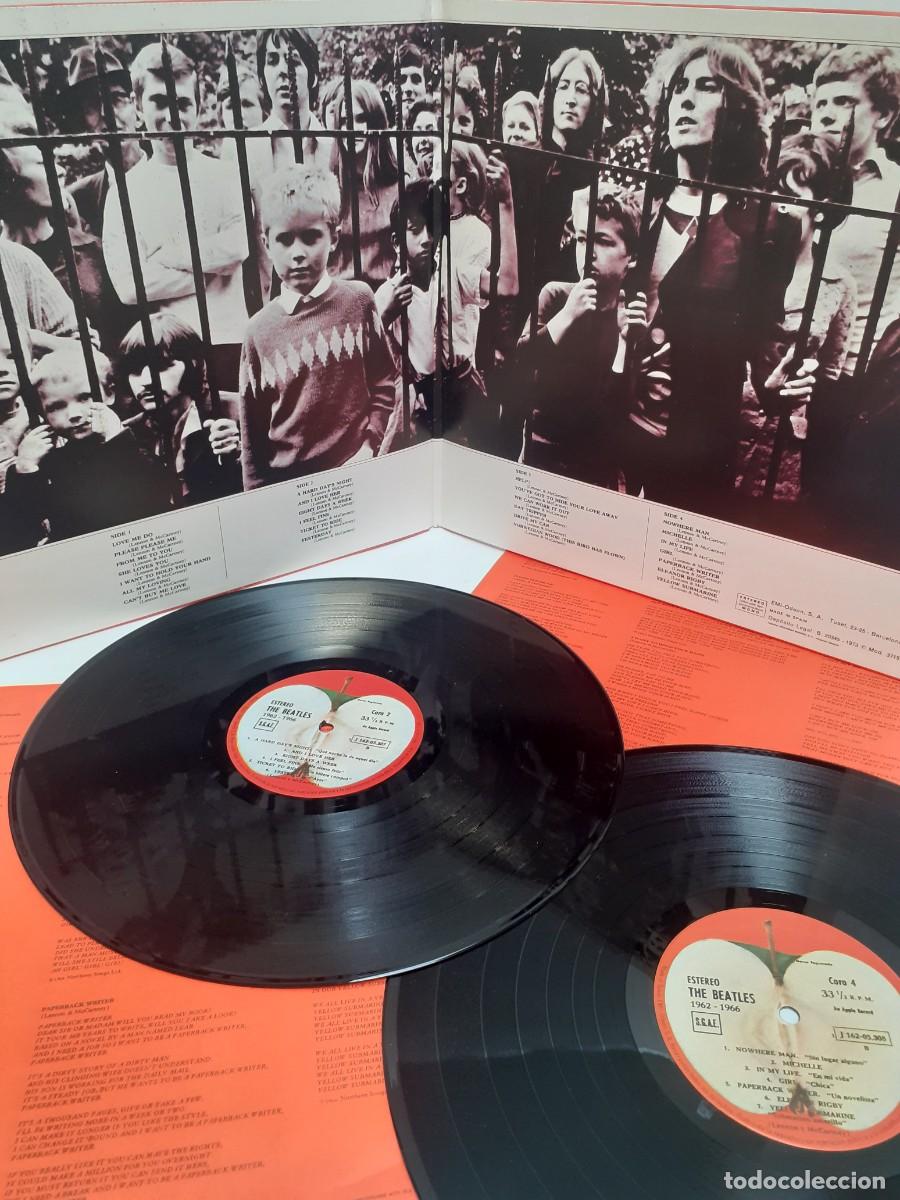 Discos de vinilo: LP vinilo The Beatles-1962/1966 - Foto 3