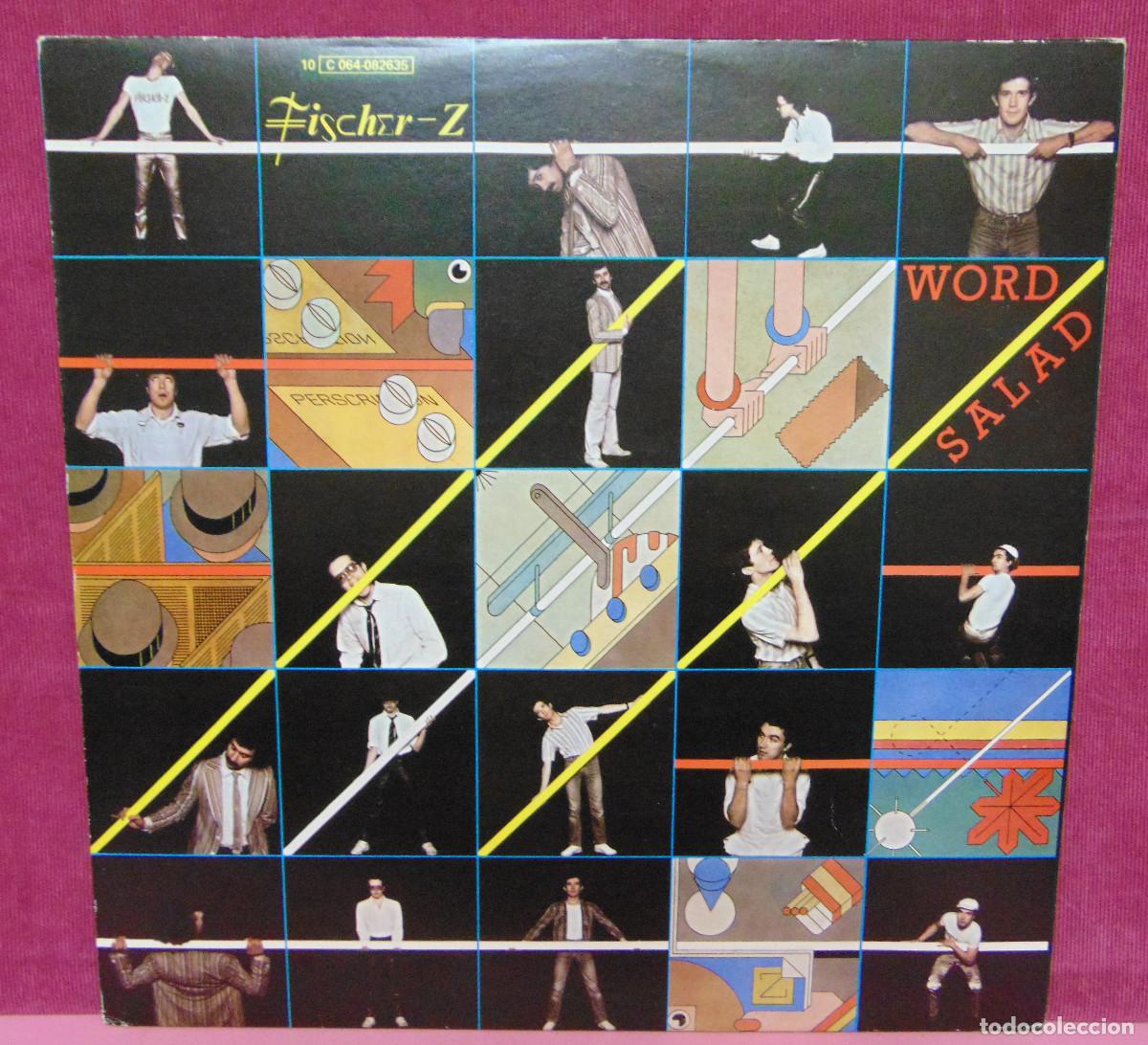Discos de vinilo: Fischer-Z &ndash; Word Salad - LP 1979 - Foto 1