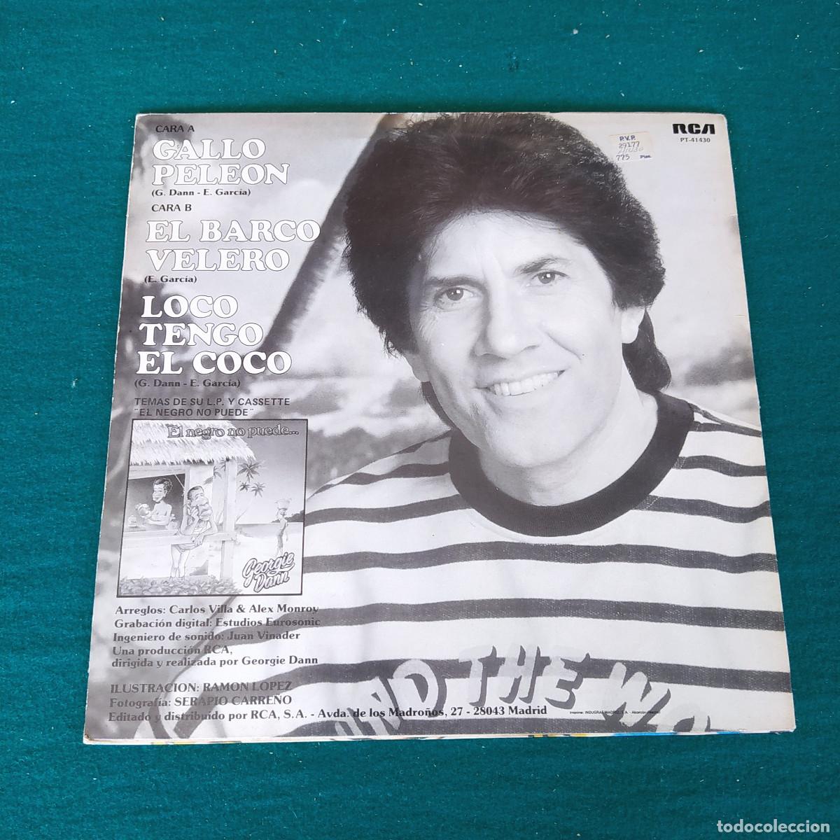 Discos de vinilo: Georgie Dann &ndash; Gallo Pele&oacute;n - Foto 2