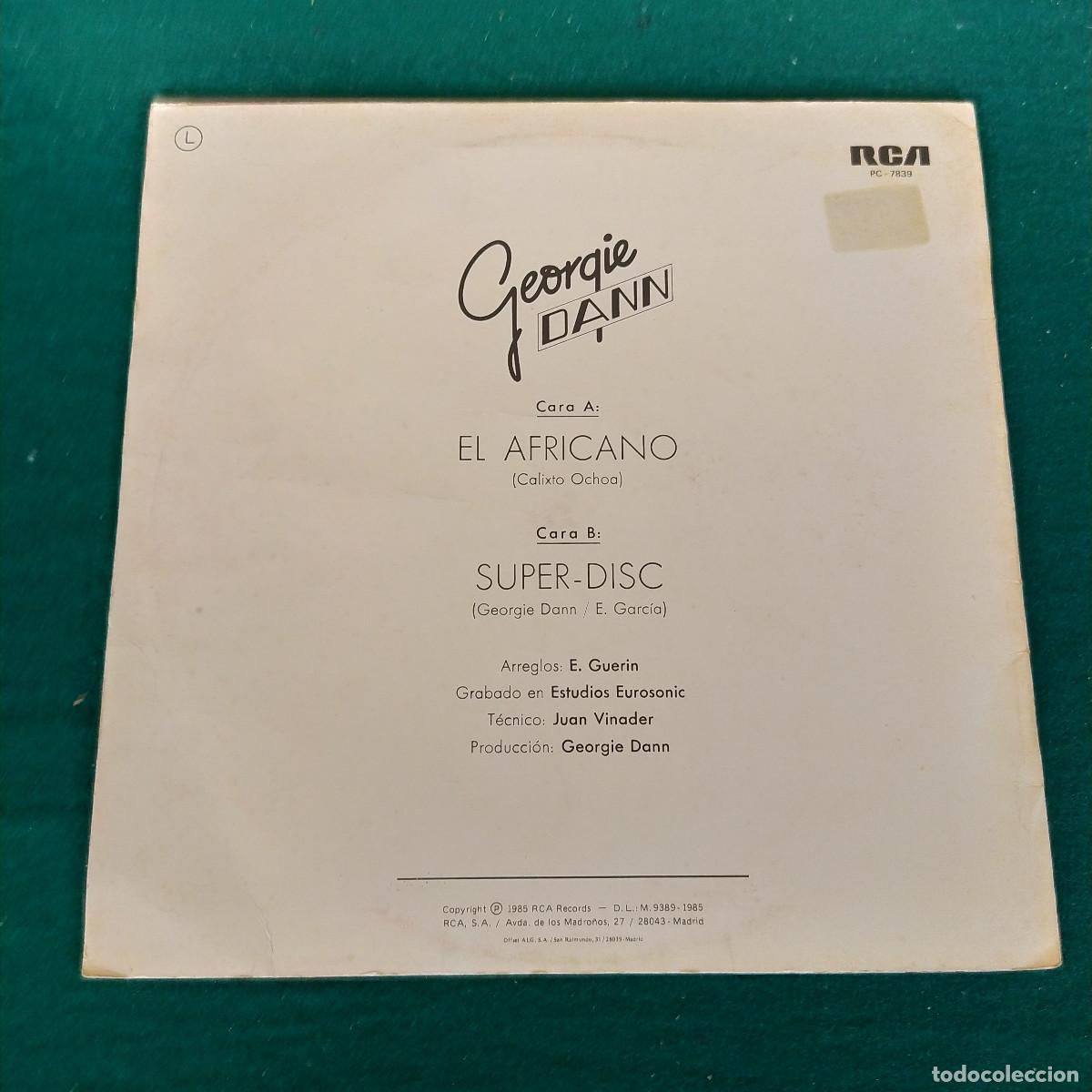 Discos de vinilo: Georgie Dann &ndash; El Africano - Foto 2