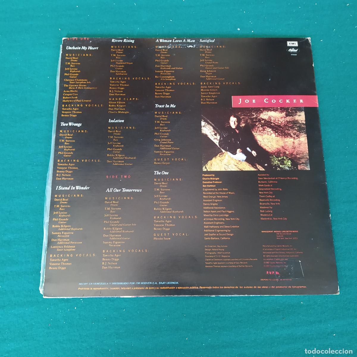 Discos de vinilo: Joe Cocker &ndash; Unchain My Heart - Foto 2