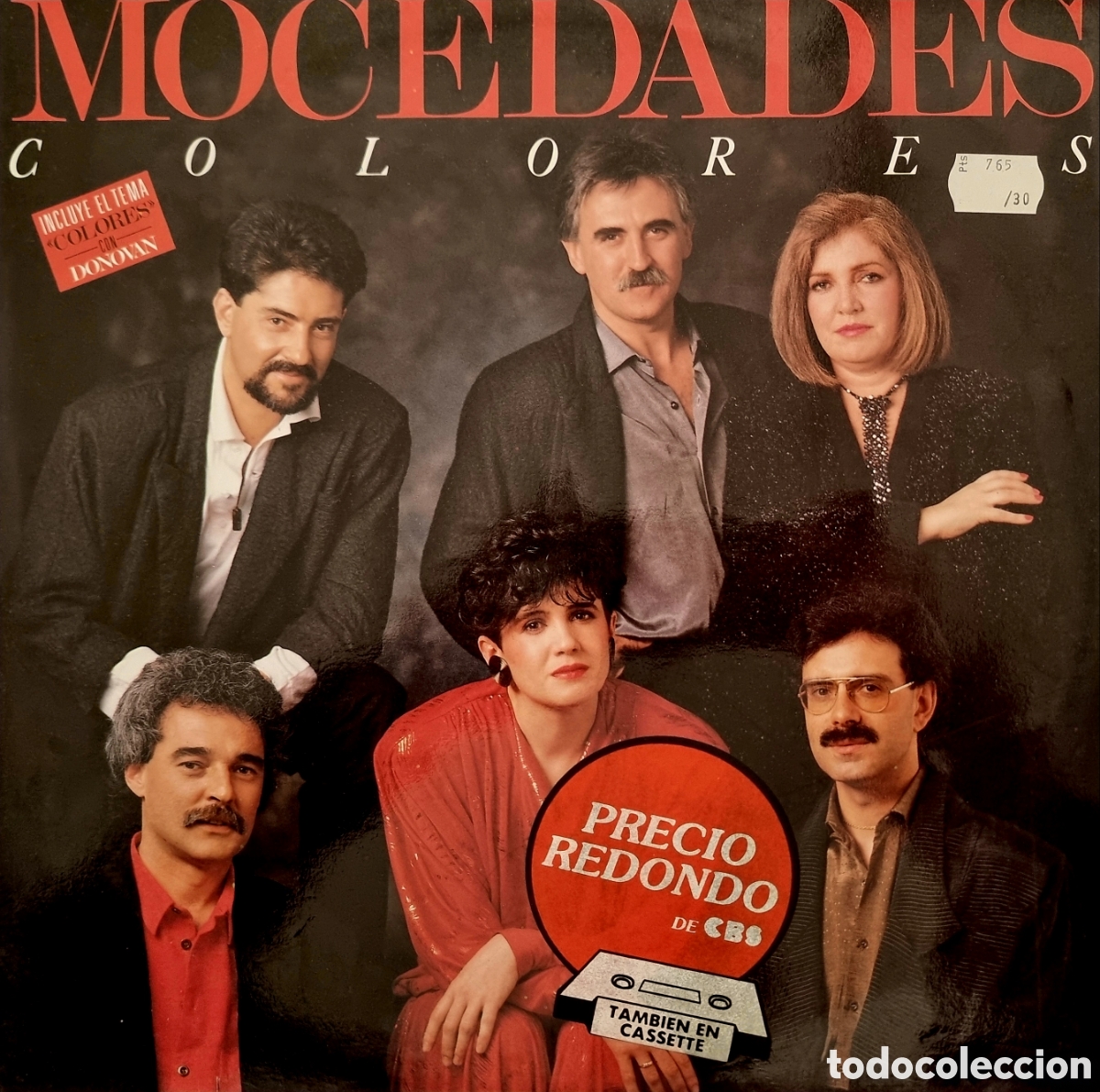 Discos de vinilo: MOCEDADES COLORES LP CBS 1986 - Foto 1