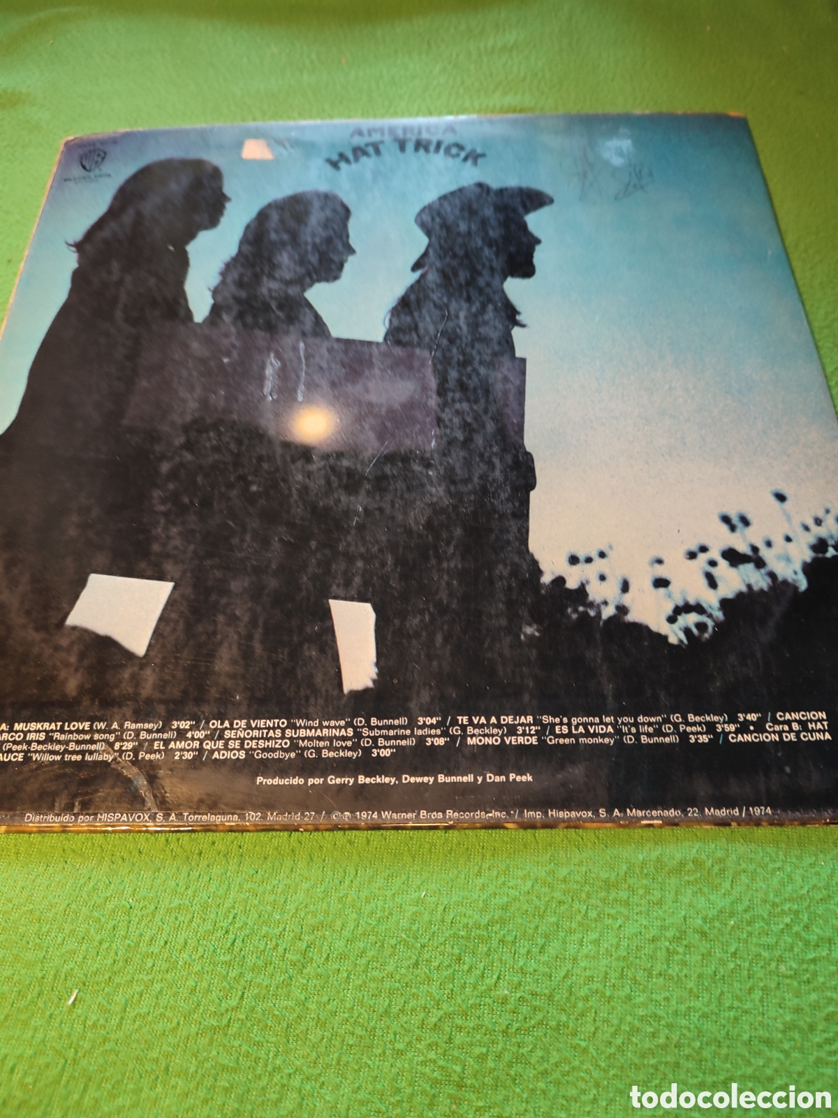 Discos de vinilo: America - Hat trick Vinilo Lp - Foto 2