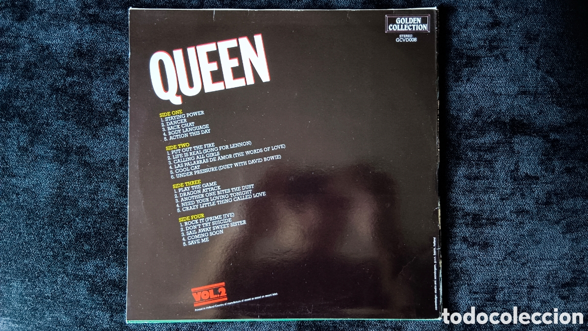 Discos de vinilo: Queen - Golden Collection Raro - Foto 2