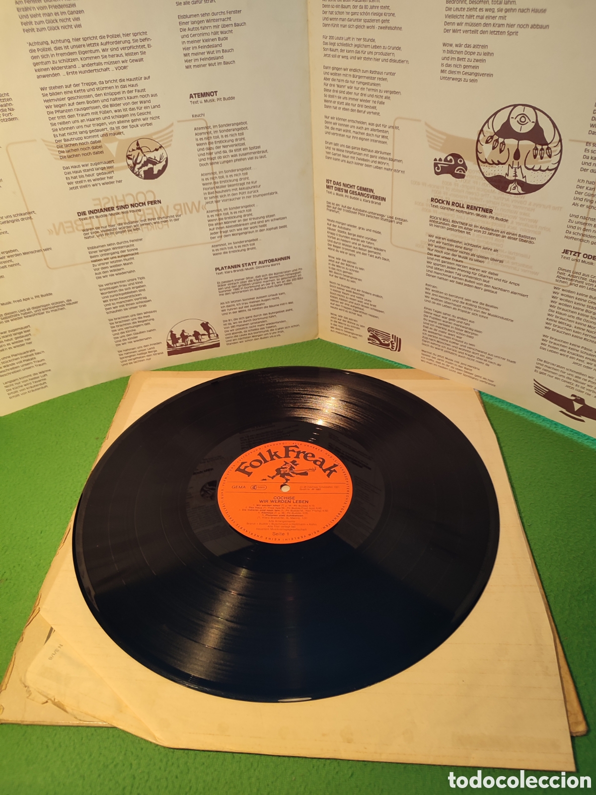 Discos de vinilo: Cochise - Wir werden leben - Foto 3