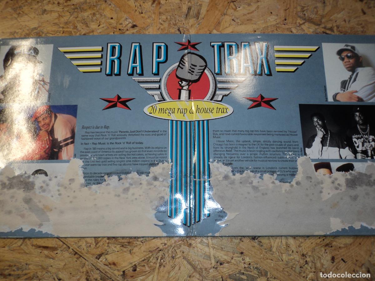 Discos de vinilo: Various - Rap Trax! (UK 1988) - Foto 2