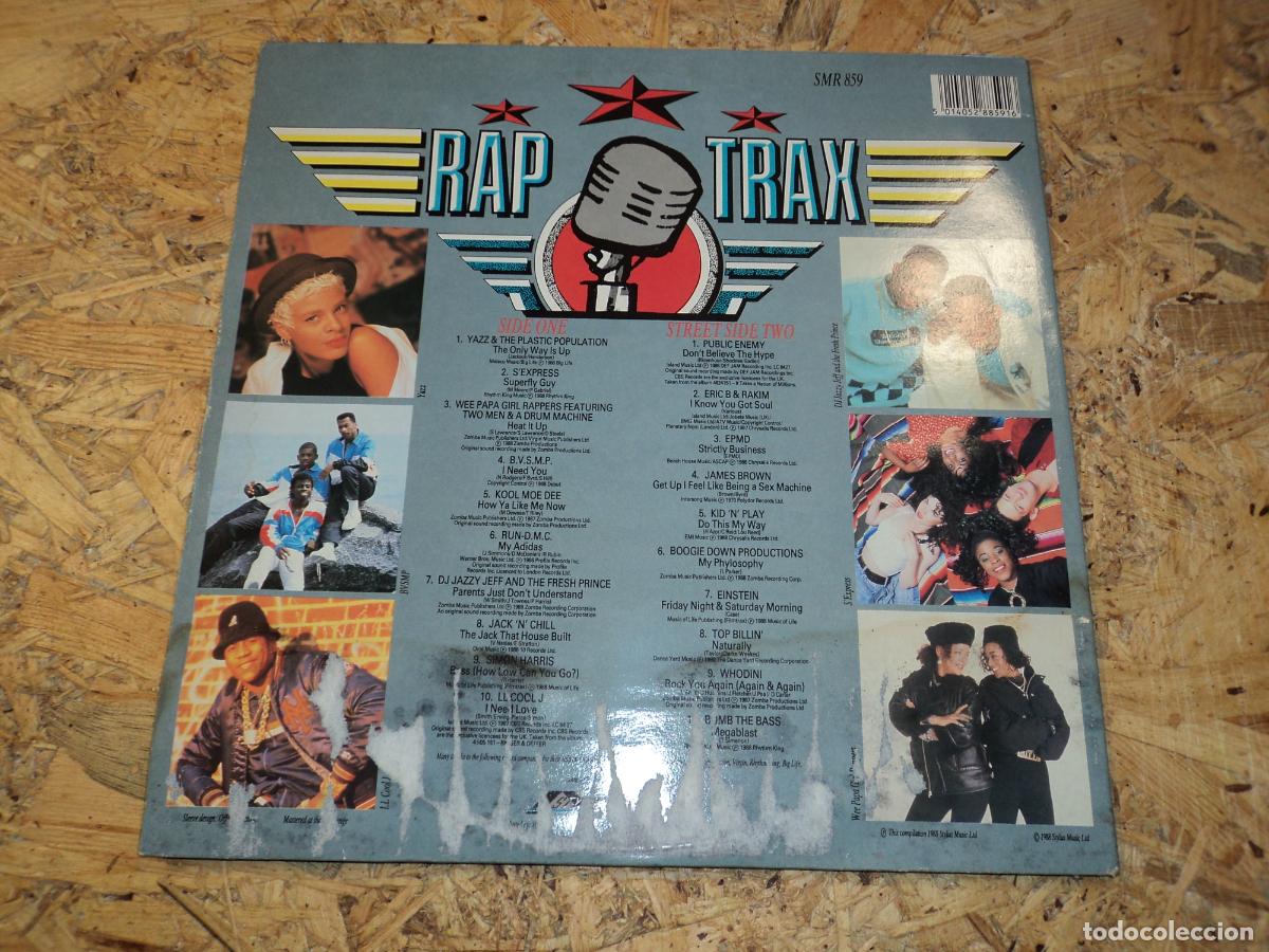 Discos de vinilo: Various - Rap Trax! (UK 1988) - Foto 3