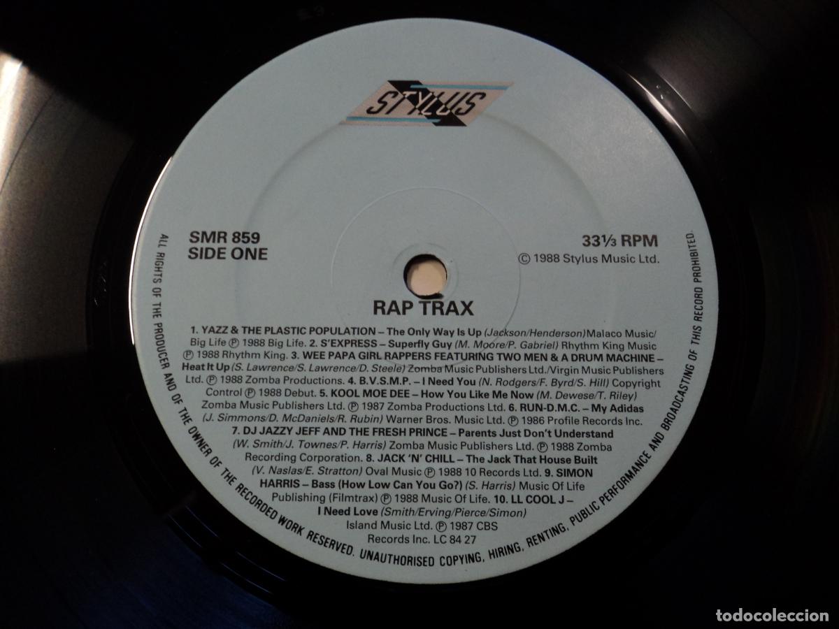 Discos de vinilo: Various - Rap Trax! (UK 1988) - Foto 4