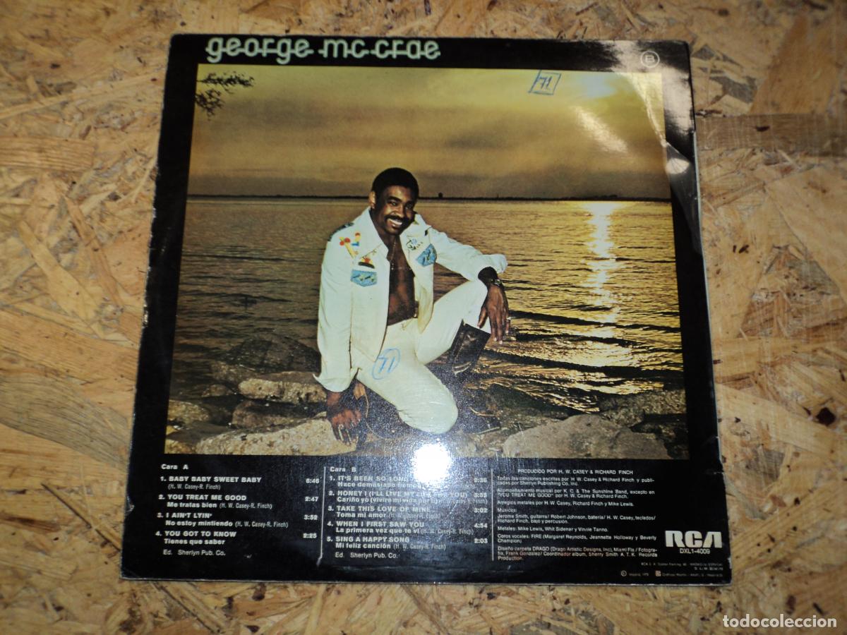 Discos de vinilo: George McCrae &ndash; George McCrae (SPAIN 1975) - Foto 2