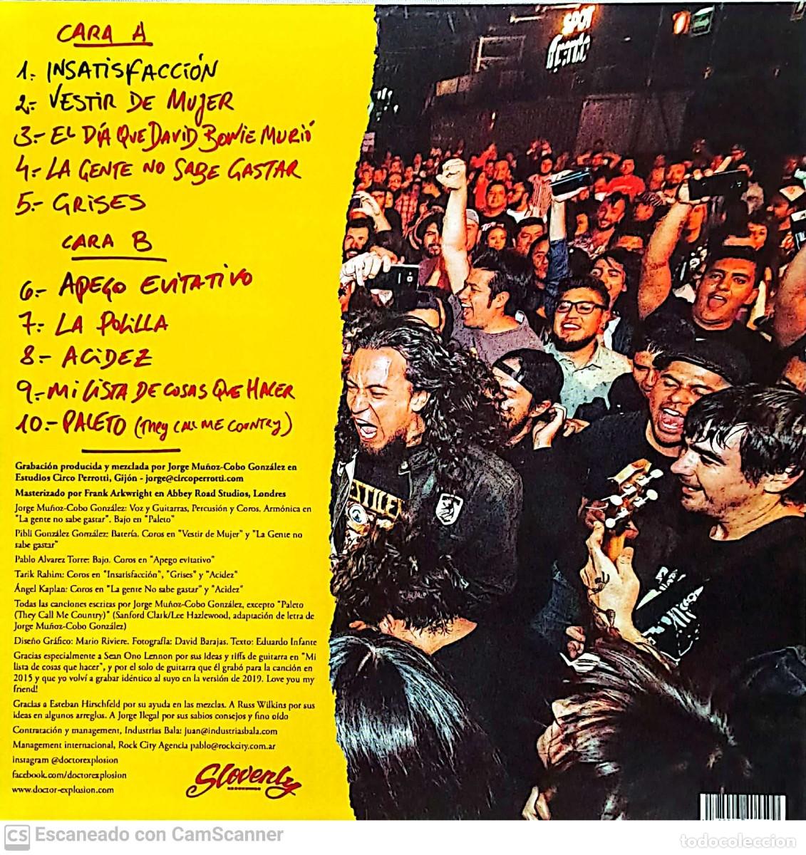 Discos de vinilo: Doctor Explosi&oacute;n* &lrm;&ndash; Superioridad Moral - Foto 2