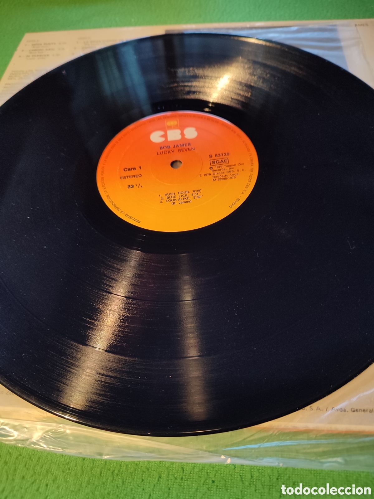 Discos de vinilo: Bob James - Lucky Seven - Foto 3