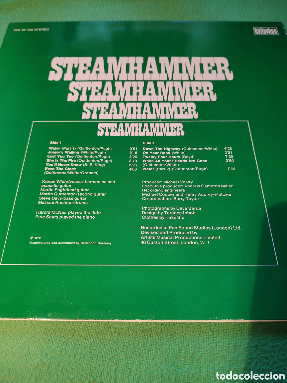 Discos de vinilo: Stehammer - Same - Foto 2