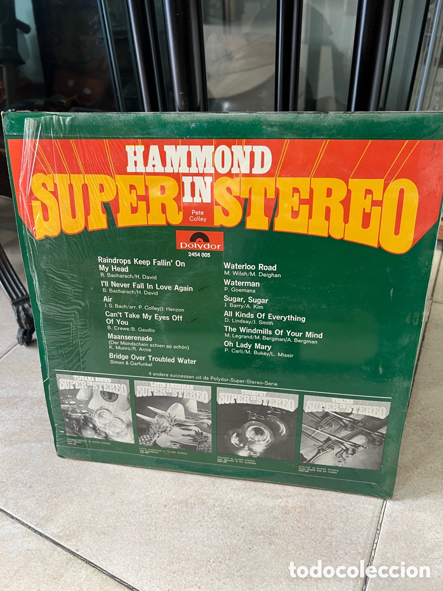 Discos de vinilo: Disco Hammond In Stereo - Foto 2
