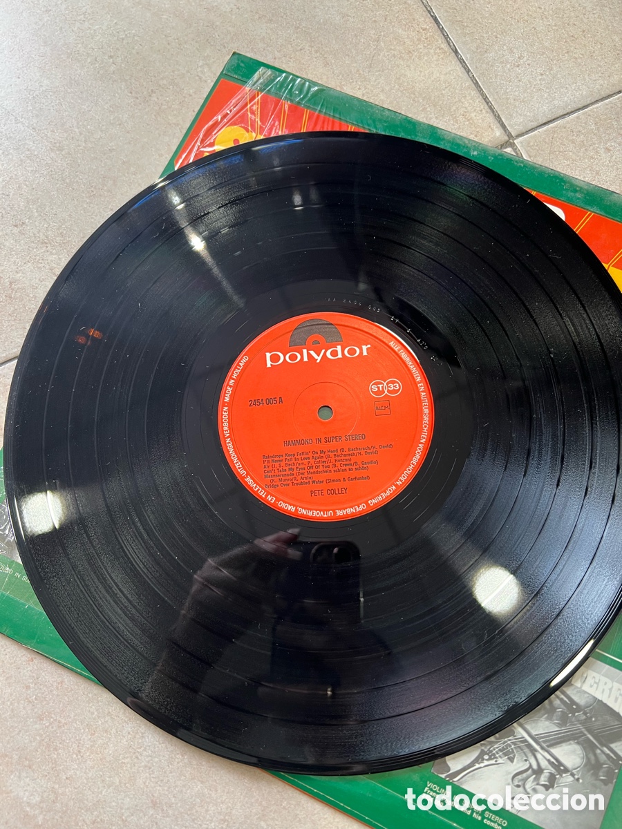 Discos de vinilo: Disco Hammond In Stereo - Foto 3