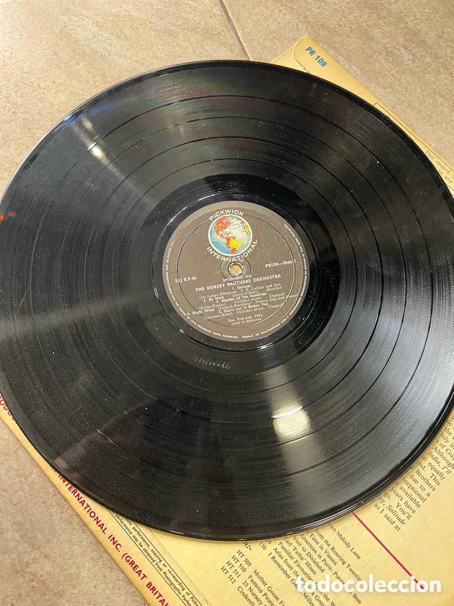Discos de vinilo: Disco The Dorsey Brothers - Foto 3