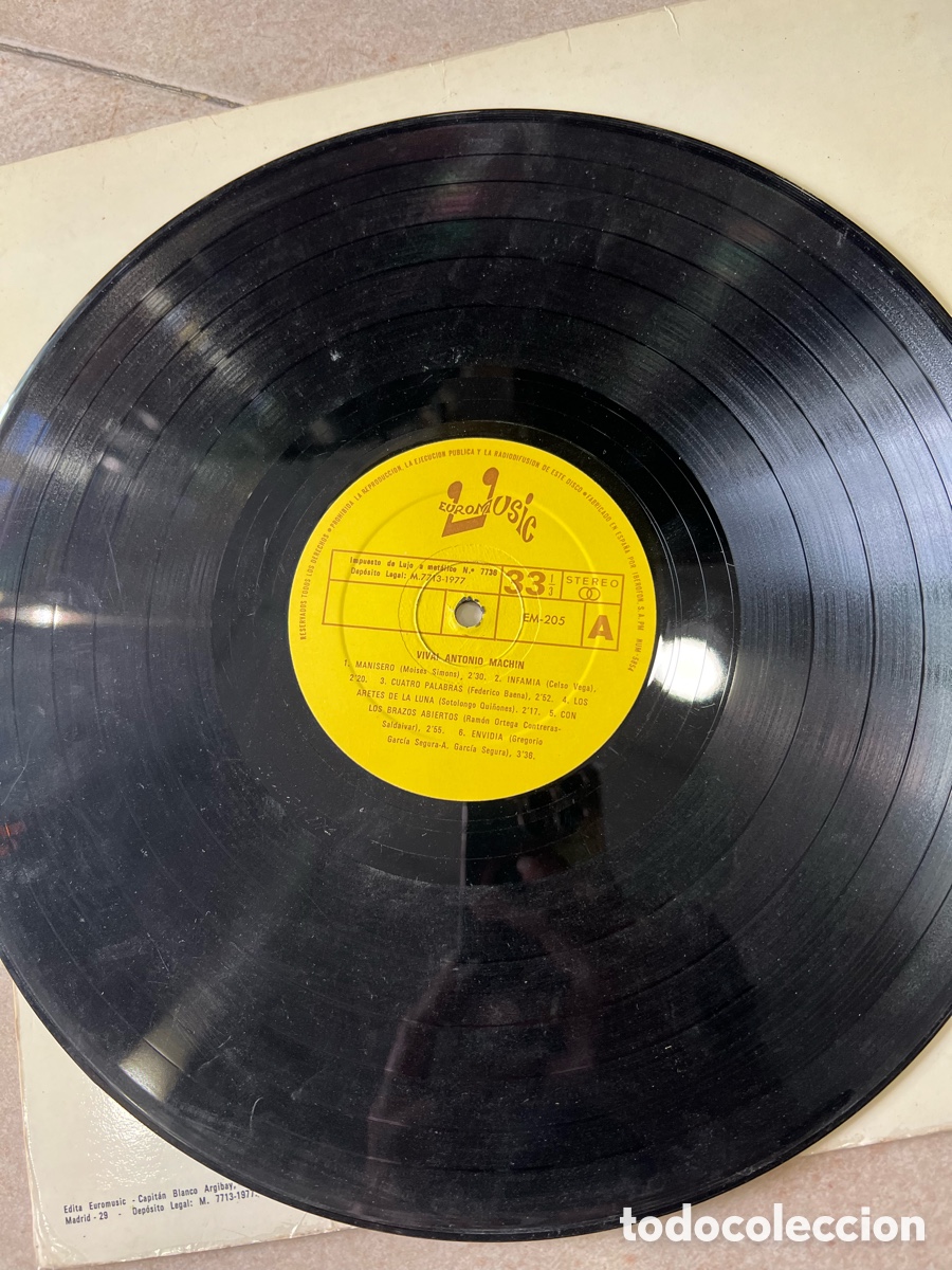 Discos de vinilo: Disco Antonio Machin - Foto 3