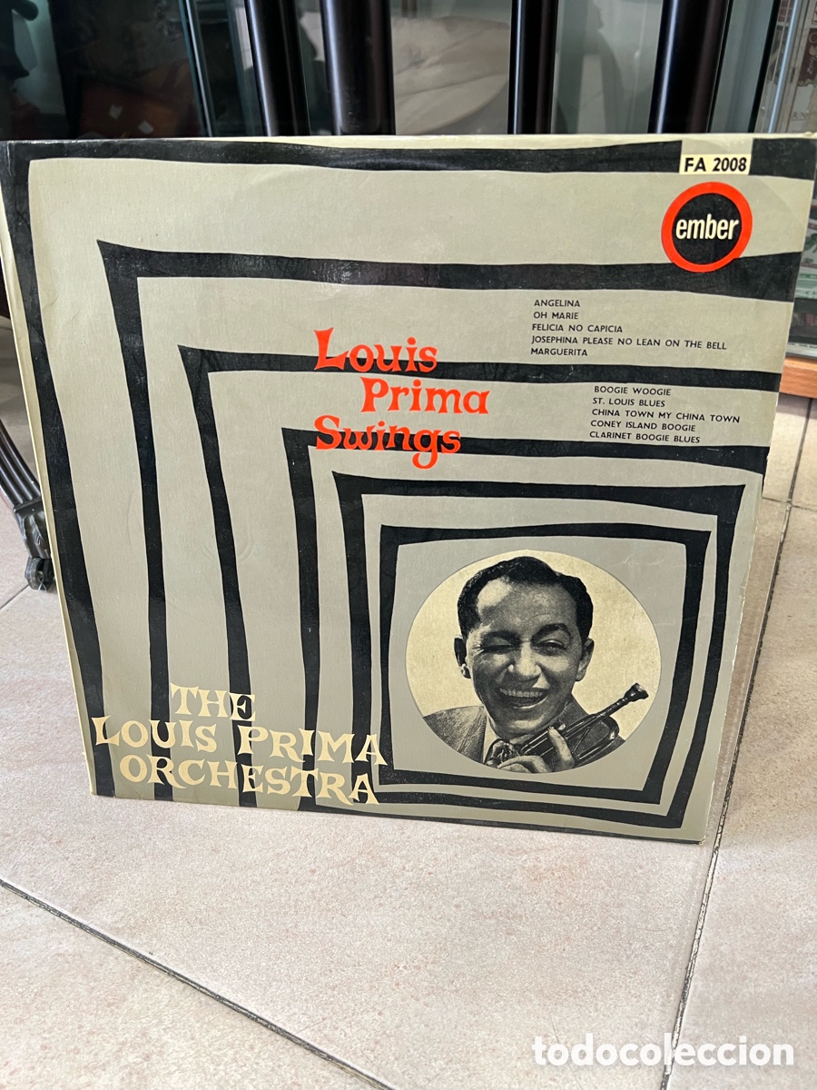 Discos de vinilo: Disco Louis Prima Swings - Foto 1