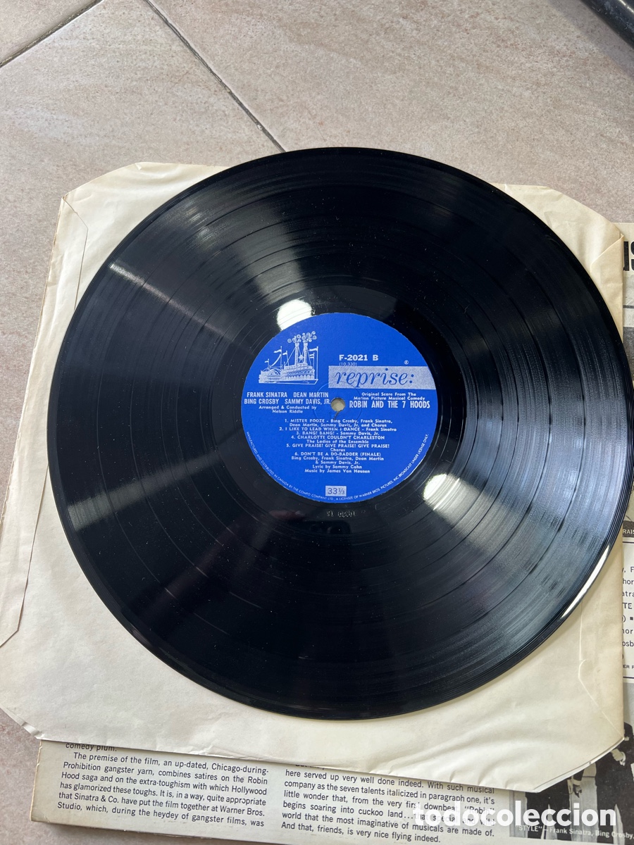 Discos de vinilo: Disco Robin and The Seven Hoods - Foto 3