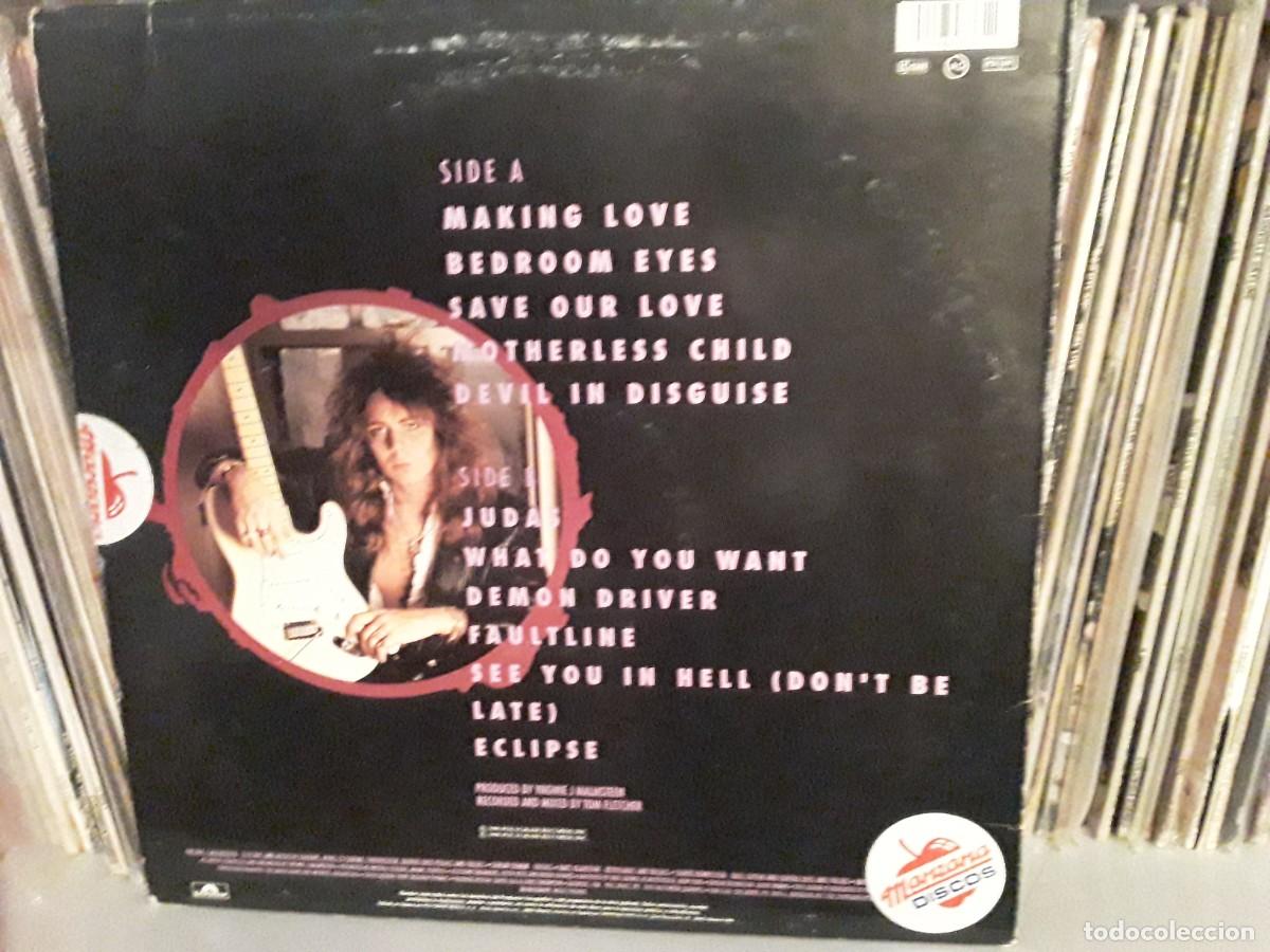 Discos de vinilo: Yngwie Malmsteen &lrm;&ndash; Eclipse - lp edic. spain 1990 - Foto 2