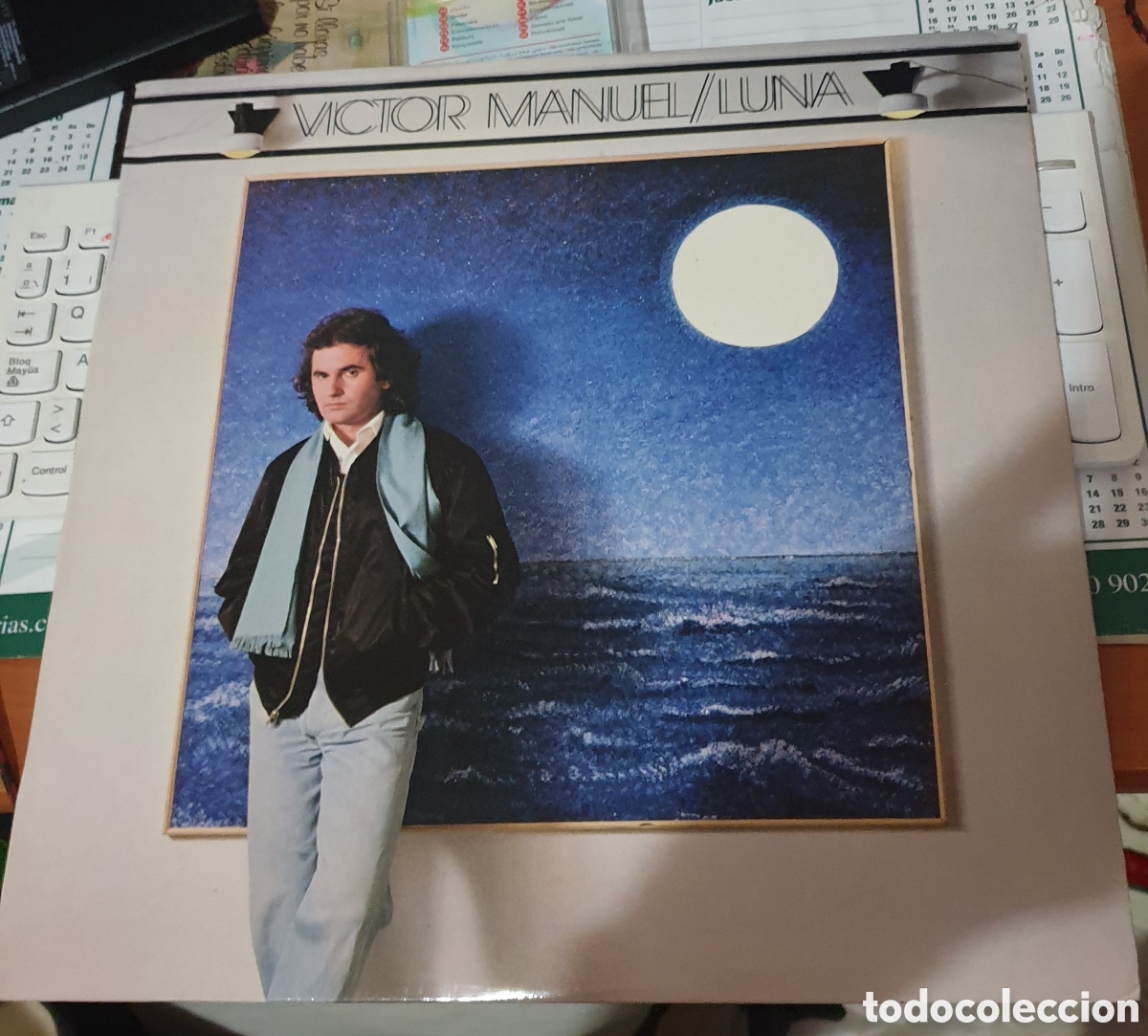 Discos de vinilo: Victor Manuel - Luna - Foto 1