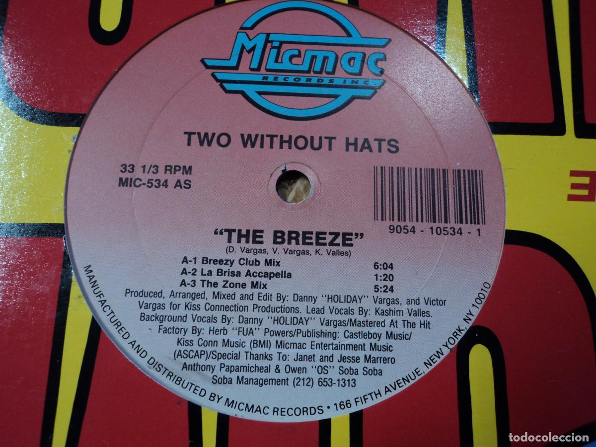 Discos de vinilo: TWO WITHOUT HATS - THE BREEZE - Foto 2