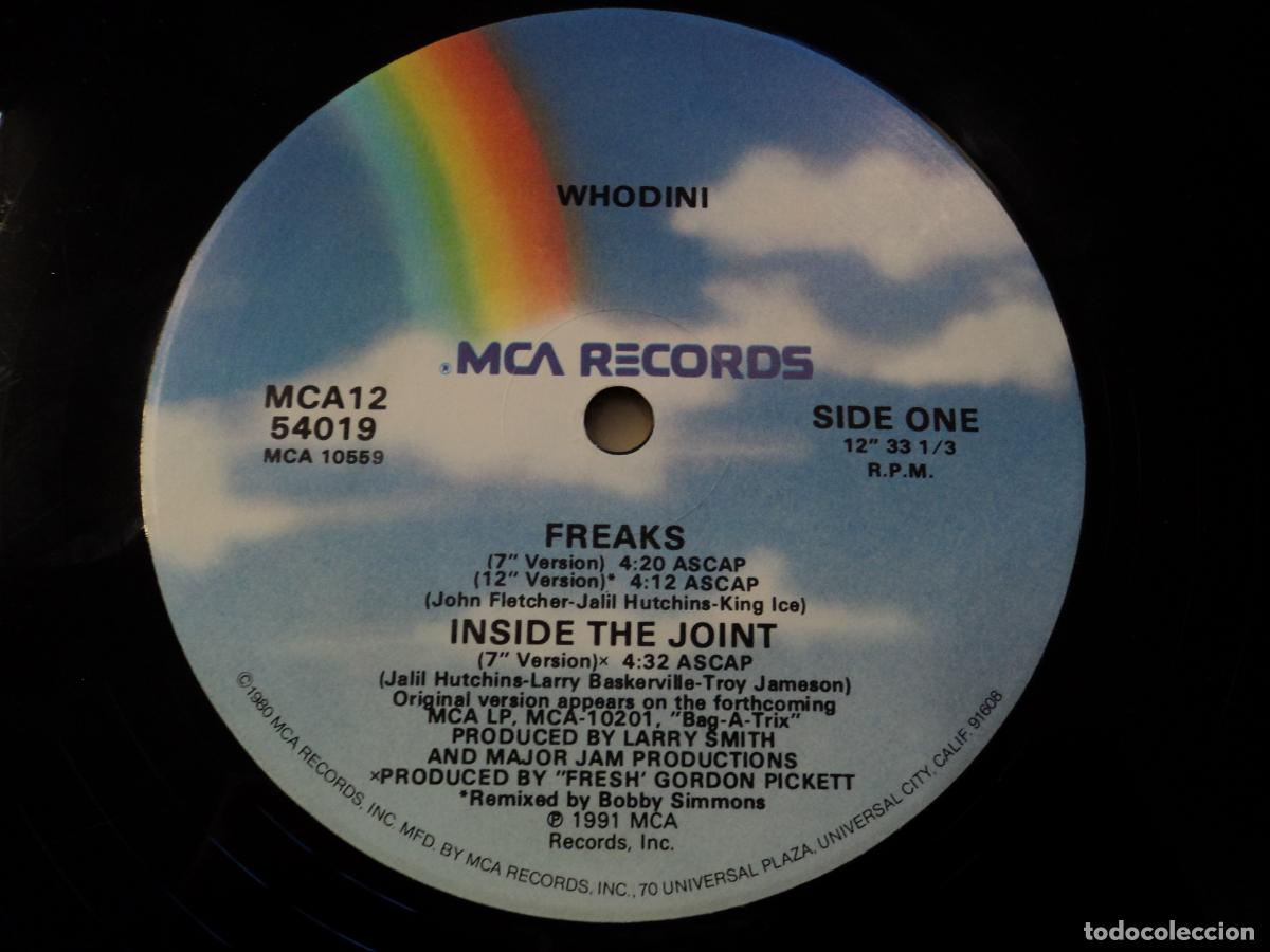 Discos de vinilo: Whodini - Freaks - Foto 3