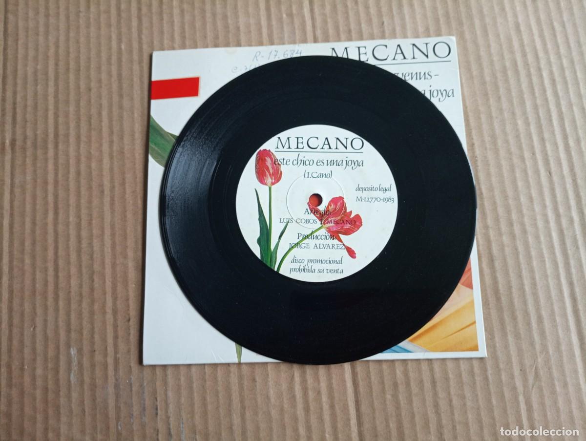 Discos de vinilo: MECANO - BARCO A VENUS SINGLE PROMOCIONAL 1983 - Foto 2
