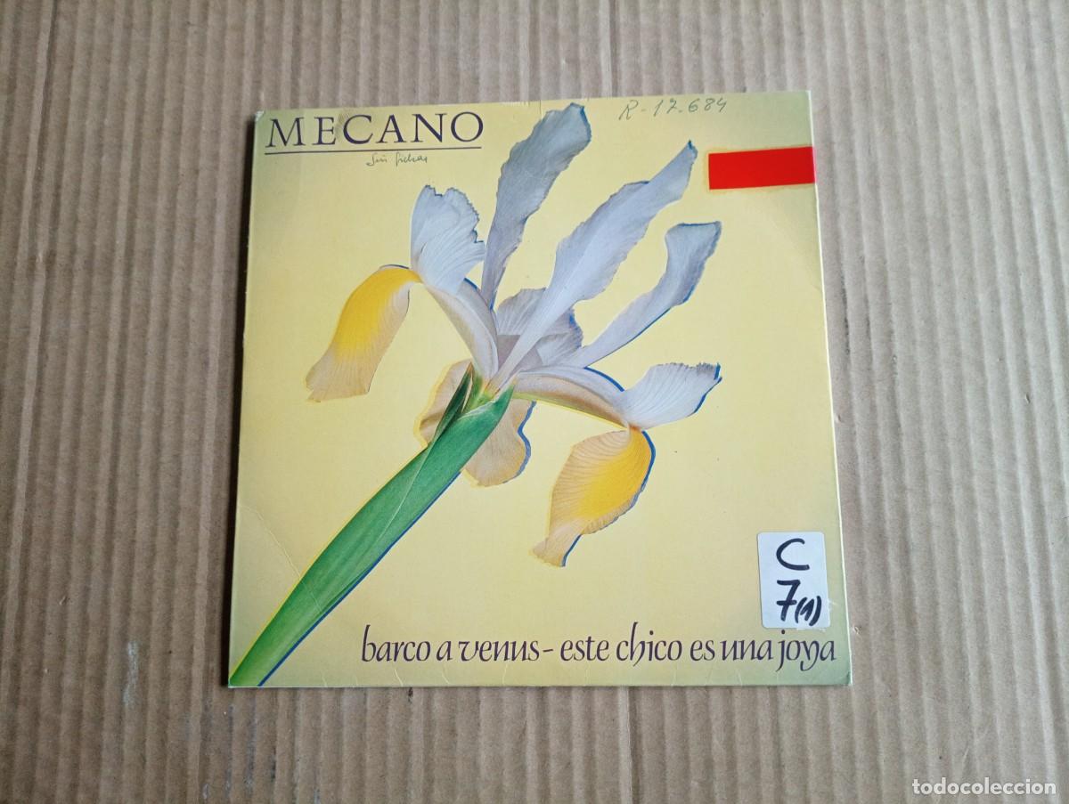 Discos de vinilo: MECANO - BARCO A VENUS SINGLE PROMOCIONAL 1983 - Foto 3