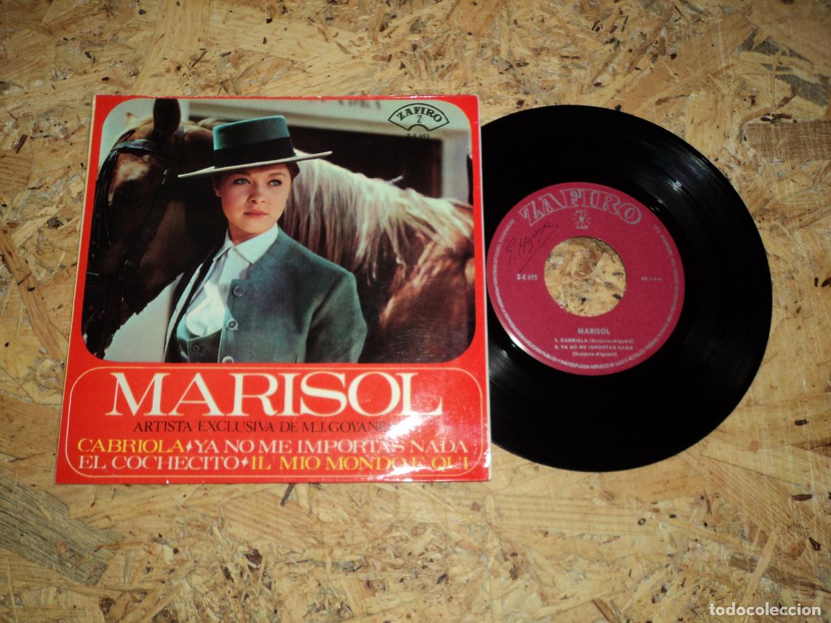 Discos de vinilo: MARISOL - CABRIOLA/ EL COCHECITO/ +2 - Foto 1