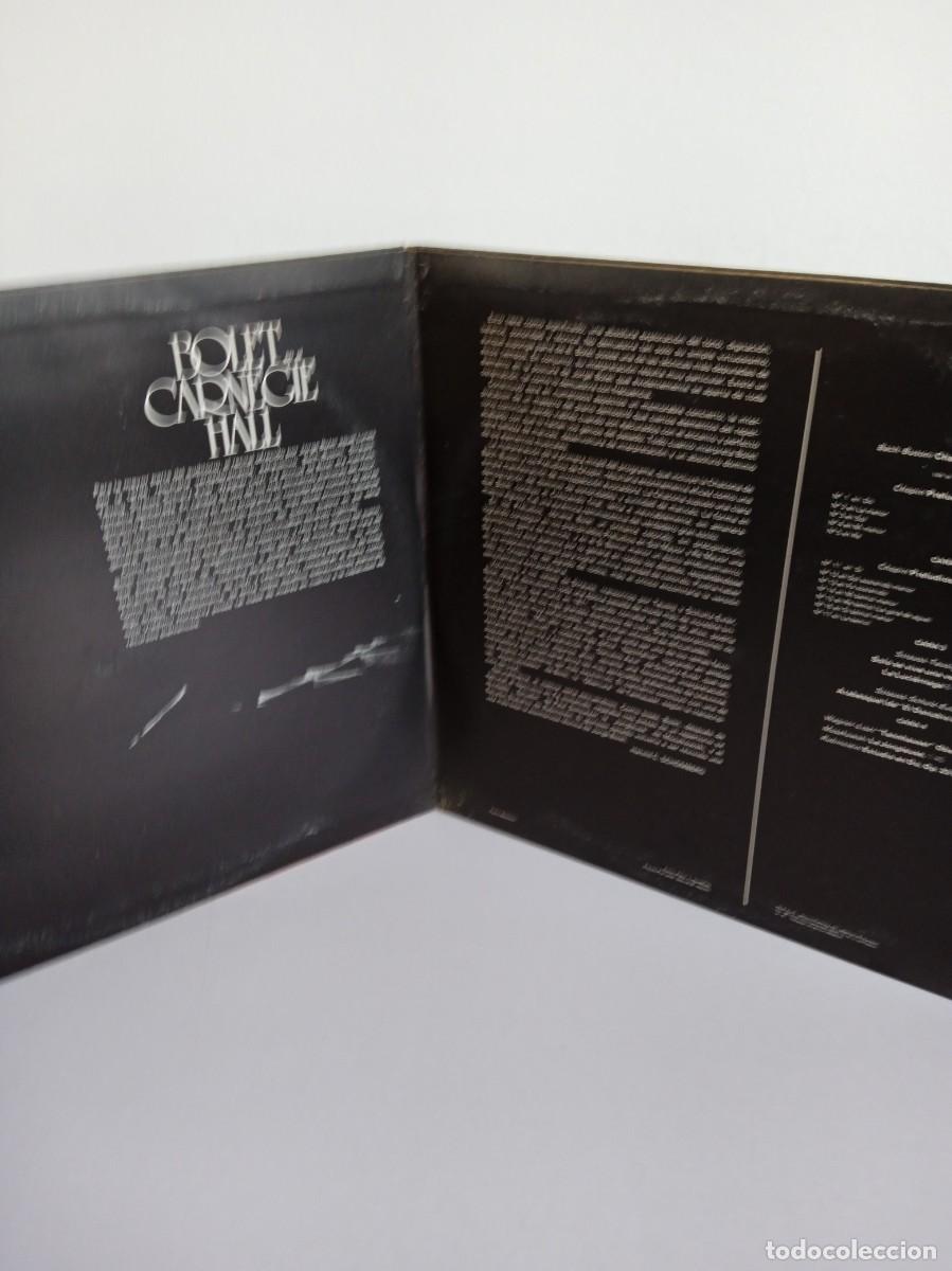 Discos de vinilo: JORGE BOLET Carnegie Hall 2 Lps - Foto 3