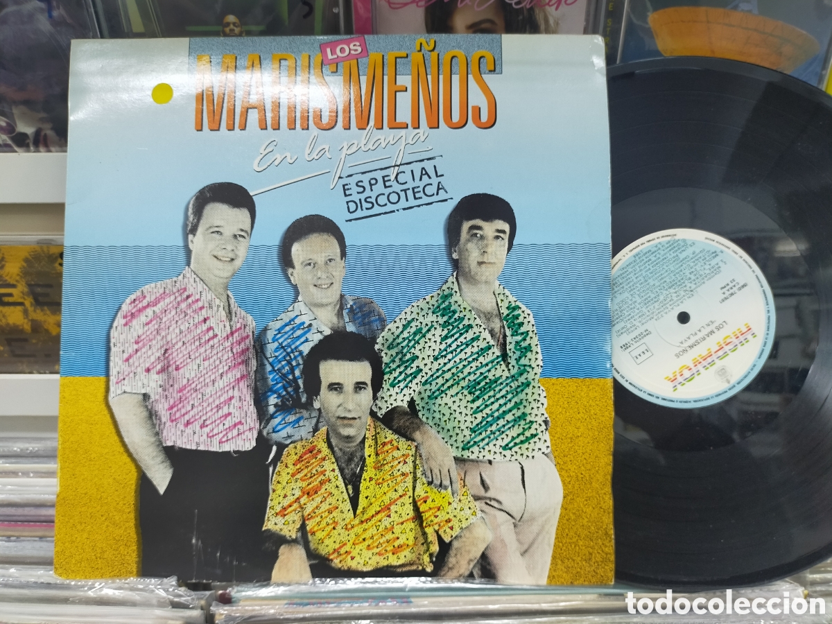 Discos de vinilo: Los marisme&ntilde;os en la playa lp 1988 - Foto 1